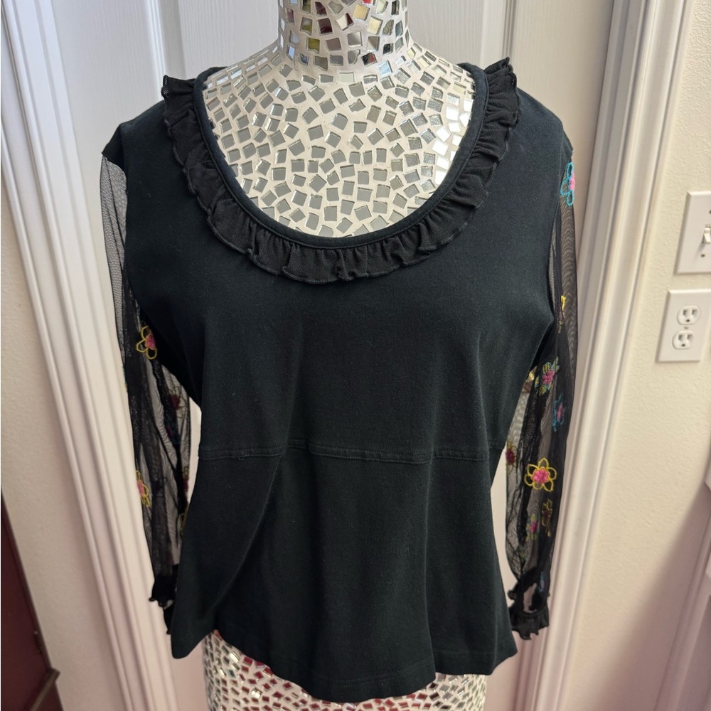 Vintage F L Malik top